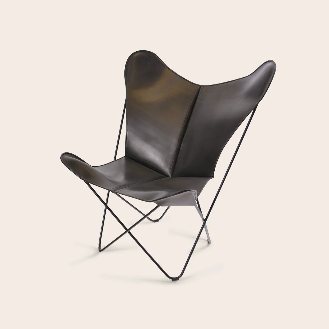 PAPILLON Chair - Iconic Danish Leather Lounge Chair — OXDENMARQ